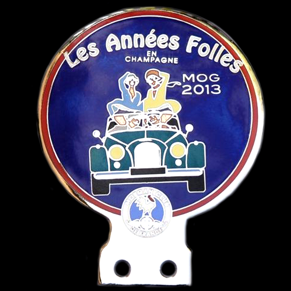 Morgan Club de France car badge